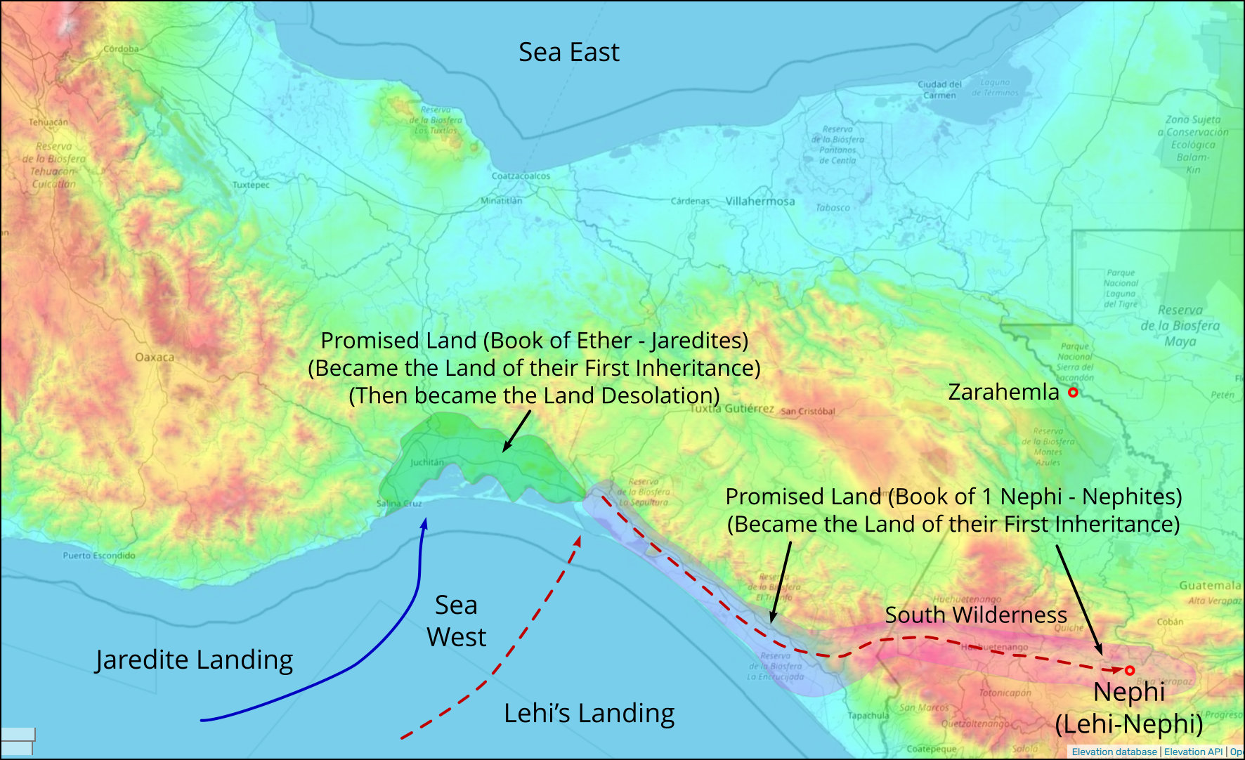 Land Desolation (Isthmus of Tehuantepec)