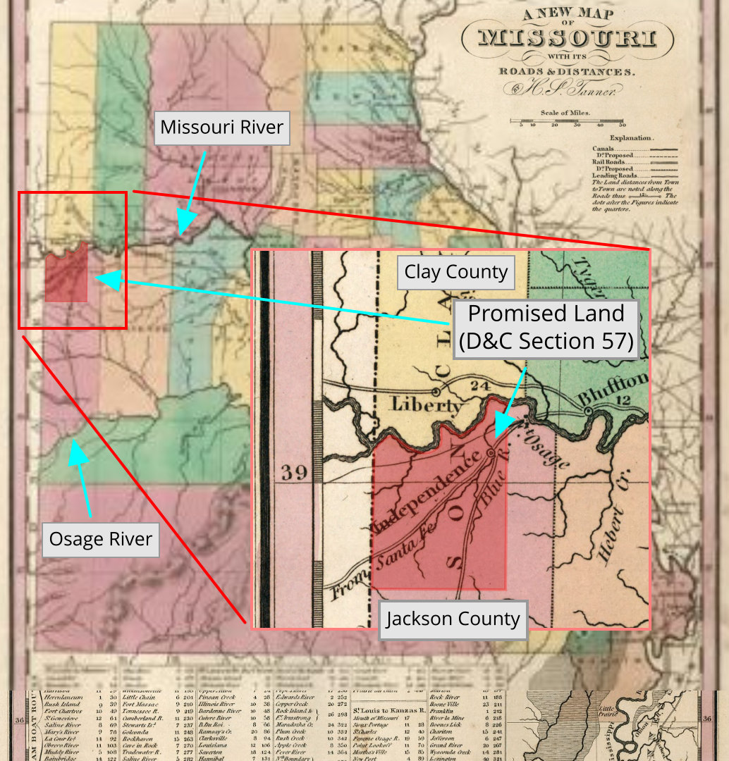 Promised Land - Missouri 1833 (D&C Section 57)