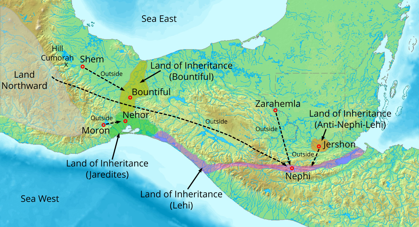 Promised Land Boundaries (Isthmus of Tehuatepec)