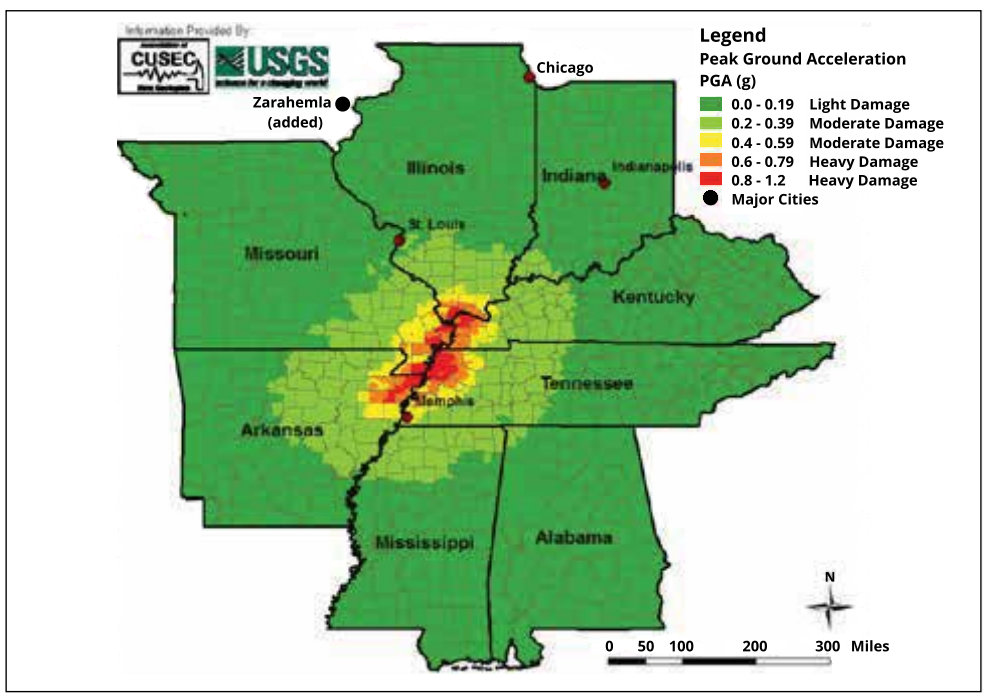 New Madrid Earthquake Mw7.7