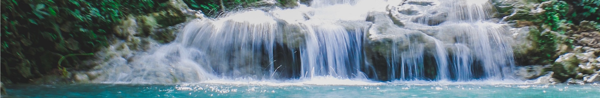 A representation of the Waters of Mormon which is the basis for the name of the Book of Mormon