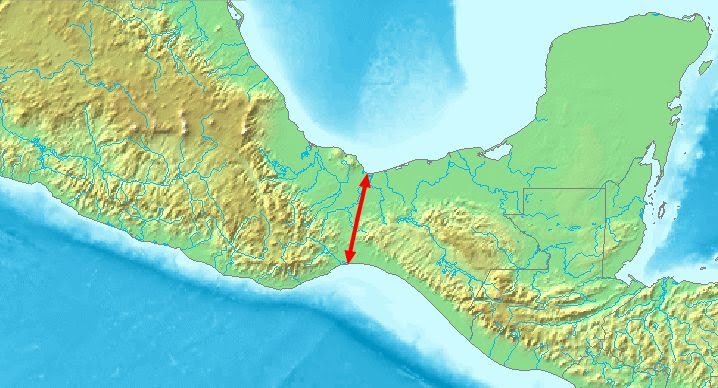 Mexico Narrow Neck Location