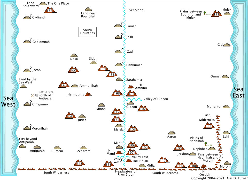 Upper Middle Area of the New World