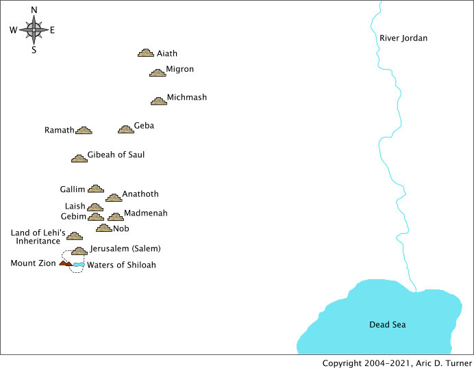 Places Around Jerusalem