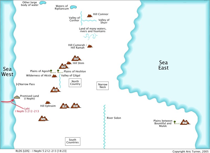 Travel to the New World on an internal map