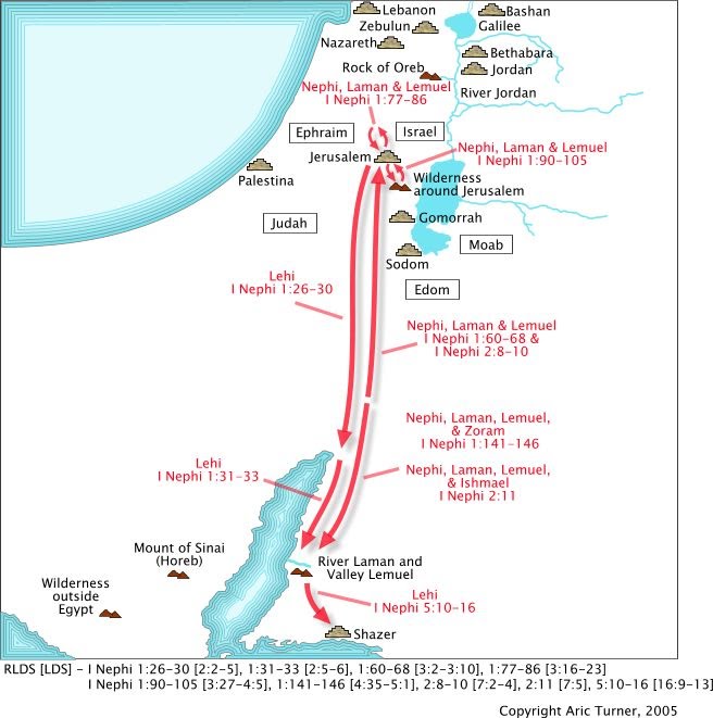 Travel around Jerusalem on an internal map